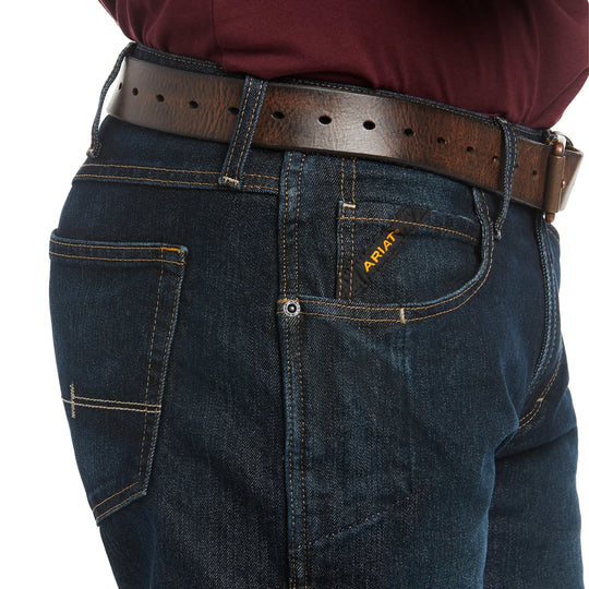 Ariat - Men's Rebar M5 Straight DuraStretch Edge Stackable Jean