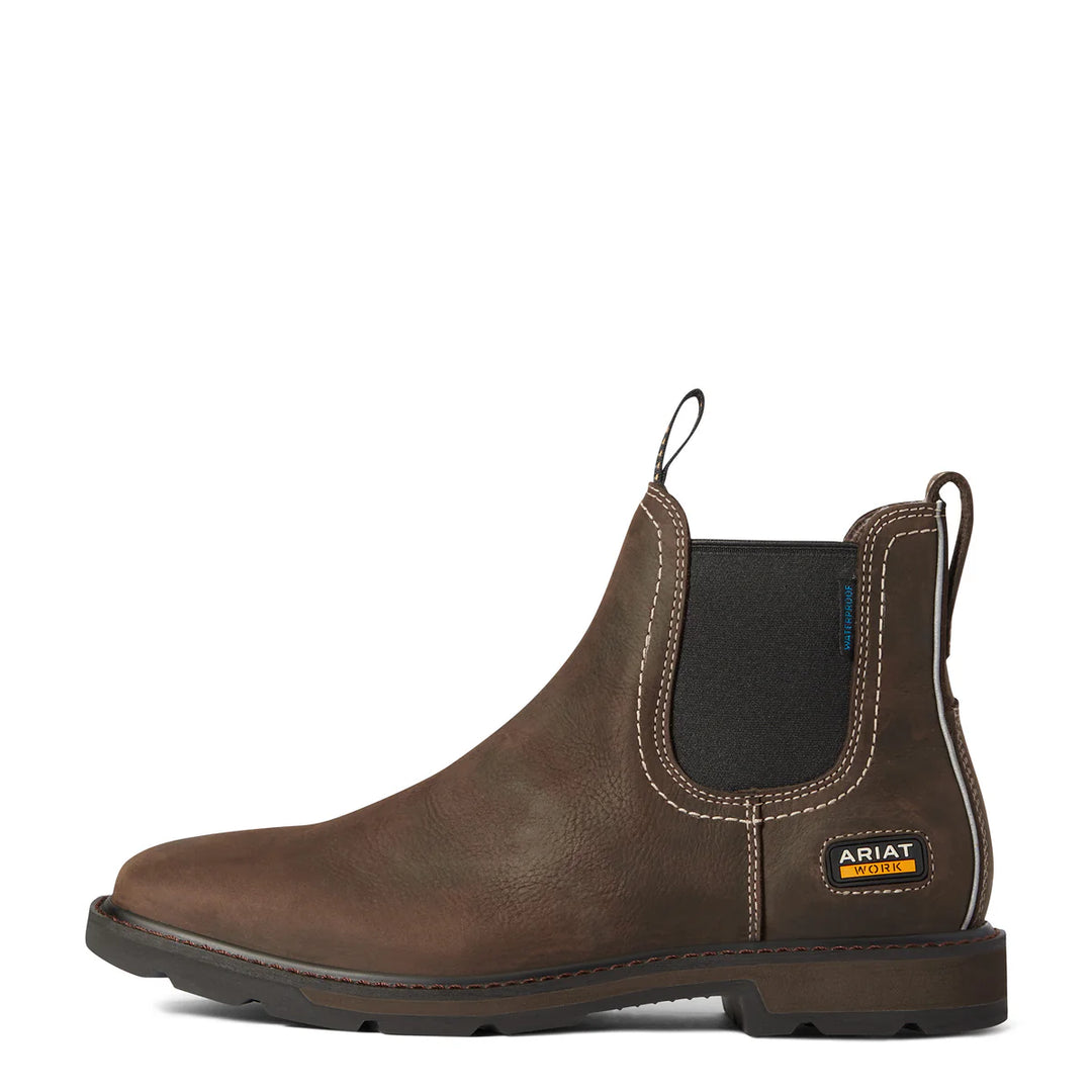 Ariat - Men's Groundbreaker Chelsea Wide Toe Waterproof