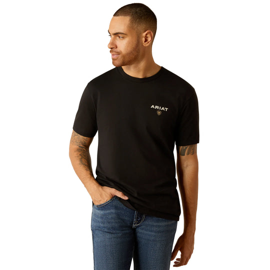 Ariat - Mens Black Rancher Tee