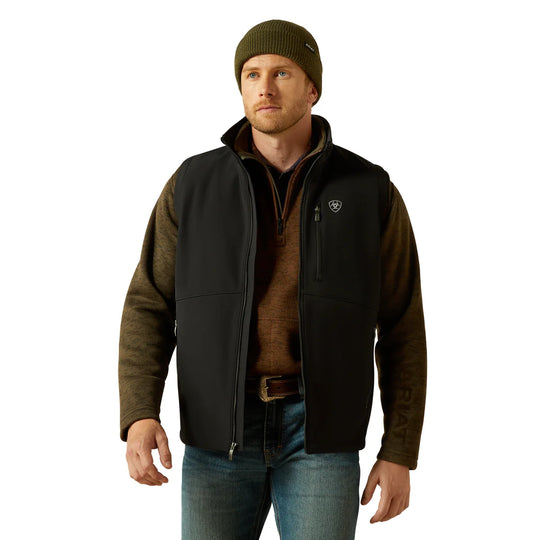 Ariat - Men's Logo Softshell Vest Black