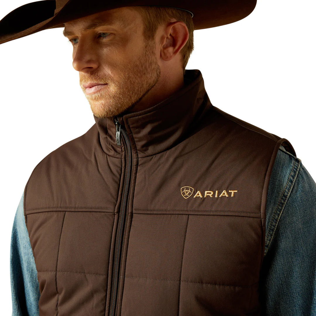 Ariat - Men's Crius Insulated Vest Brown