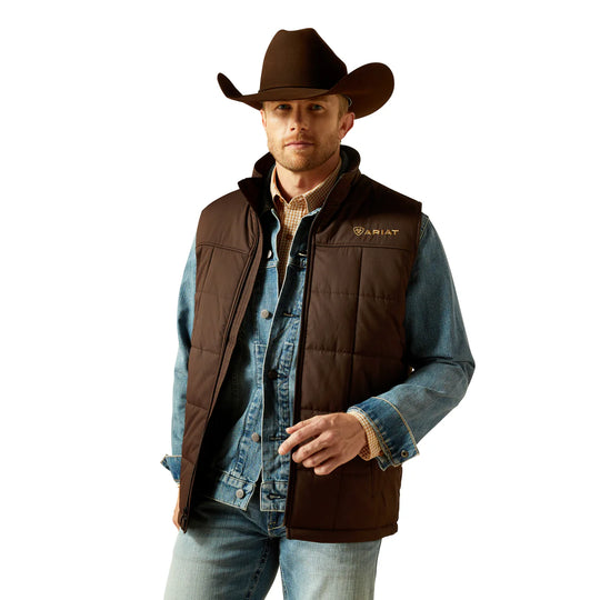 Ariat - Men's Crius Insulated Vest Brown
