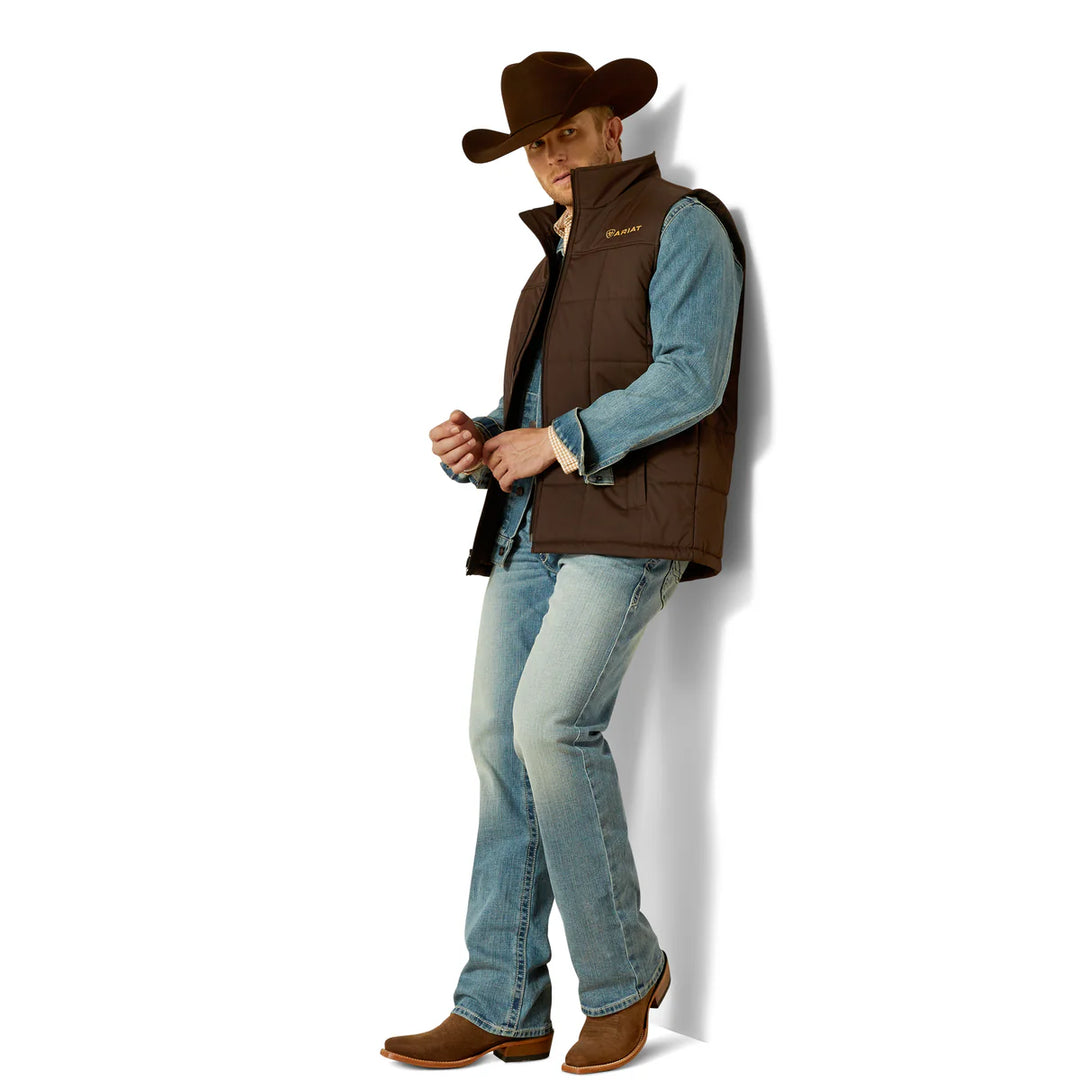 Ariat - Men's Crius Insulated Vest Brown