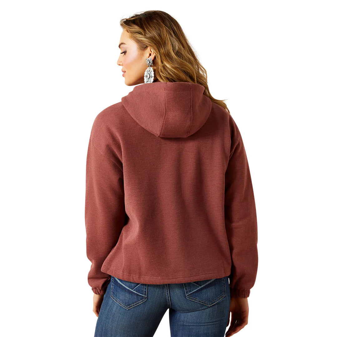 Ariat - Women's Essential Hoodie Burnt Russet Heather