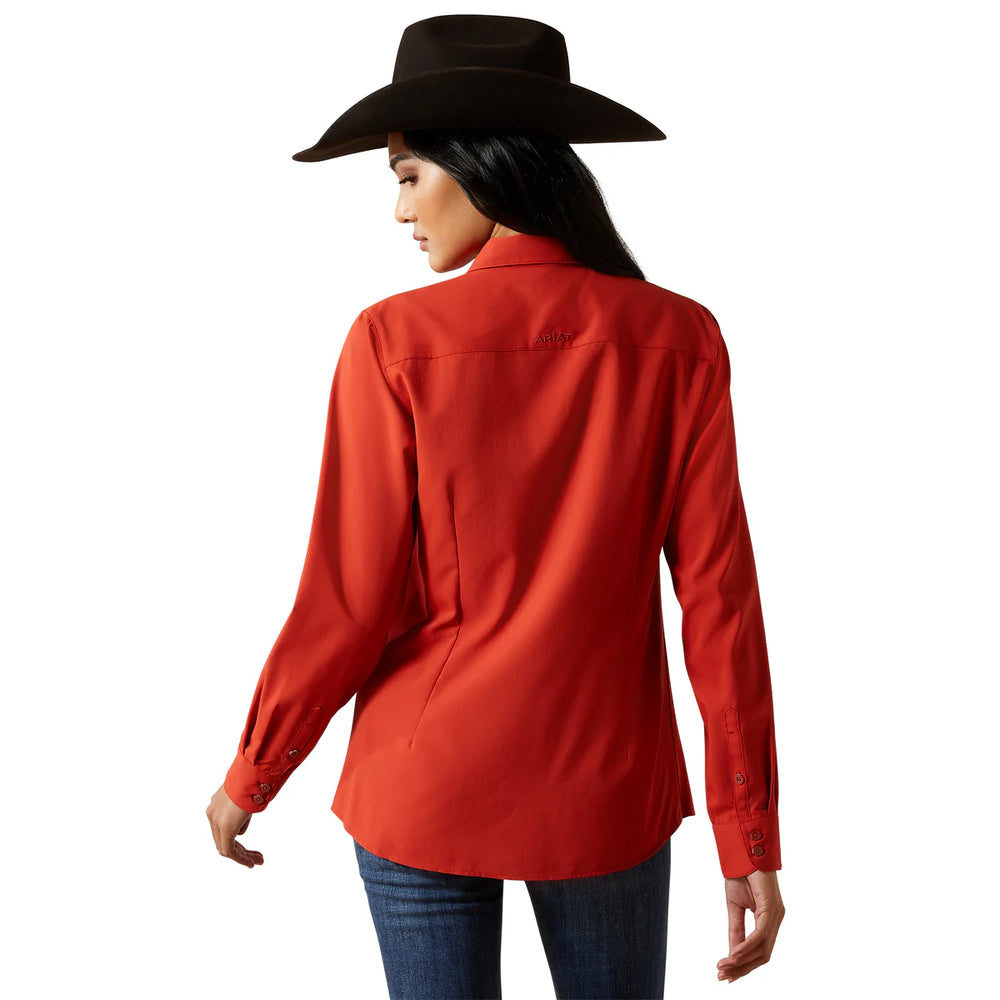 Ariat - Women's Kirby Pro L/S Shirt Ketchup