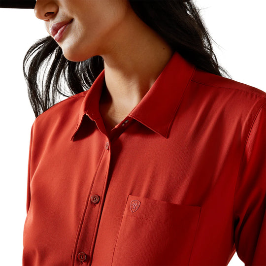 Ariat - Women's Kirby Pro L/S Shirt Ketchup