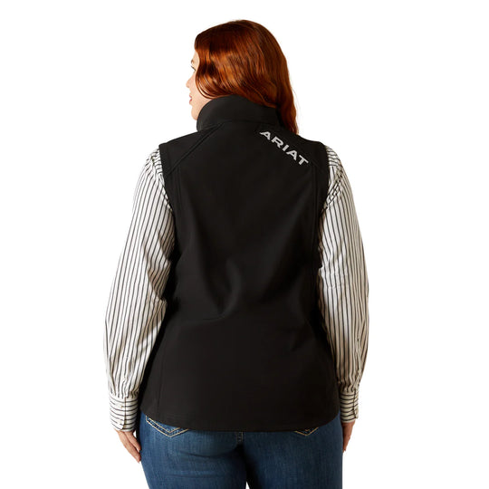 Ariat - Women's Logo Softshell Vest Black