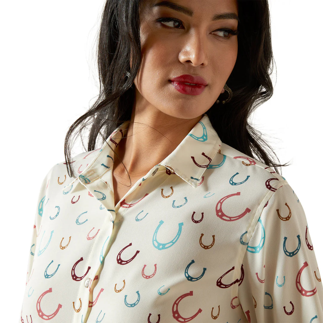 Ariat - Women's Homestyle LS Shirt Western Luck