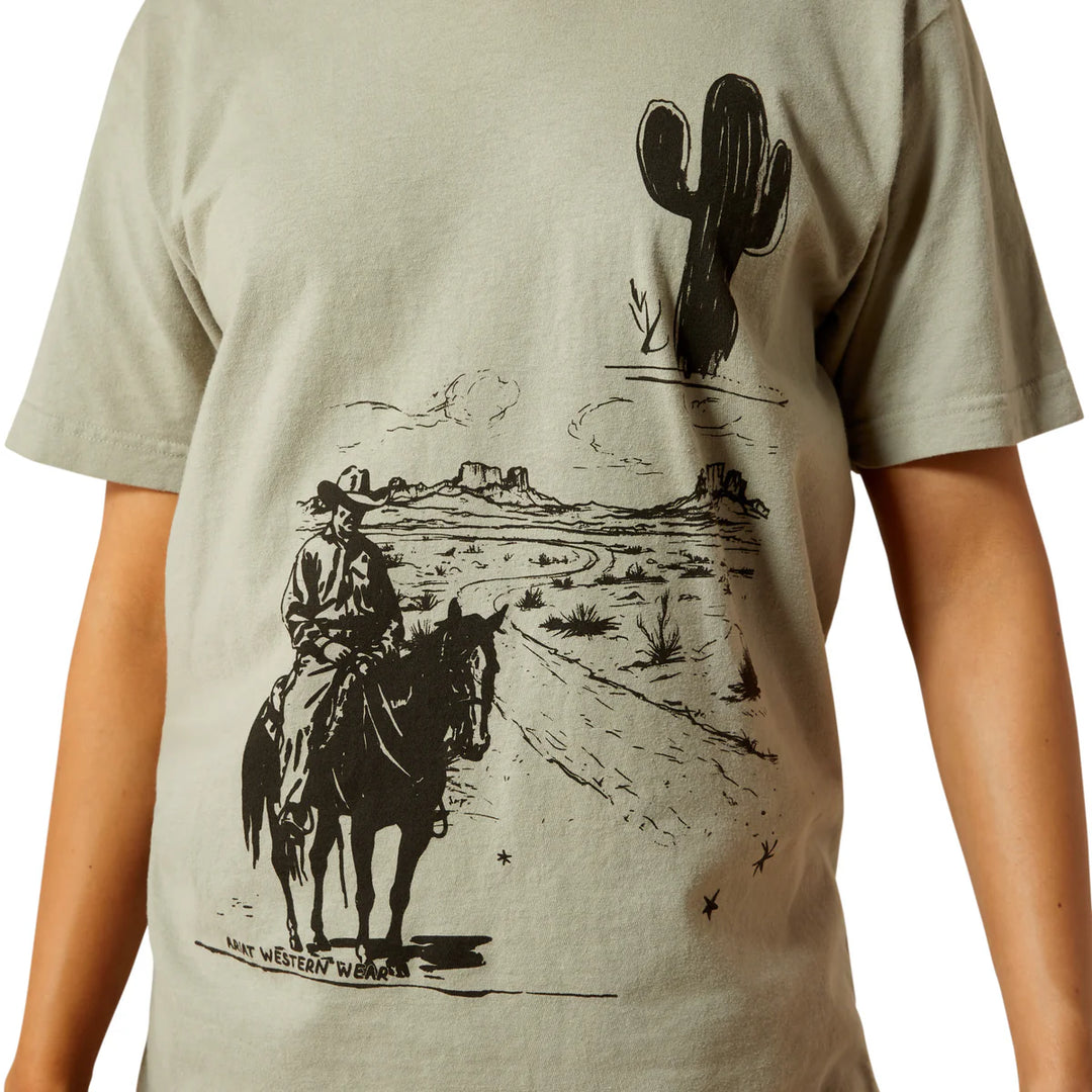 Ariat - Women's Vintage Camel Sketchy Cowboy T-Shirt