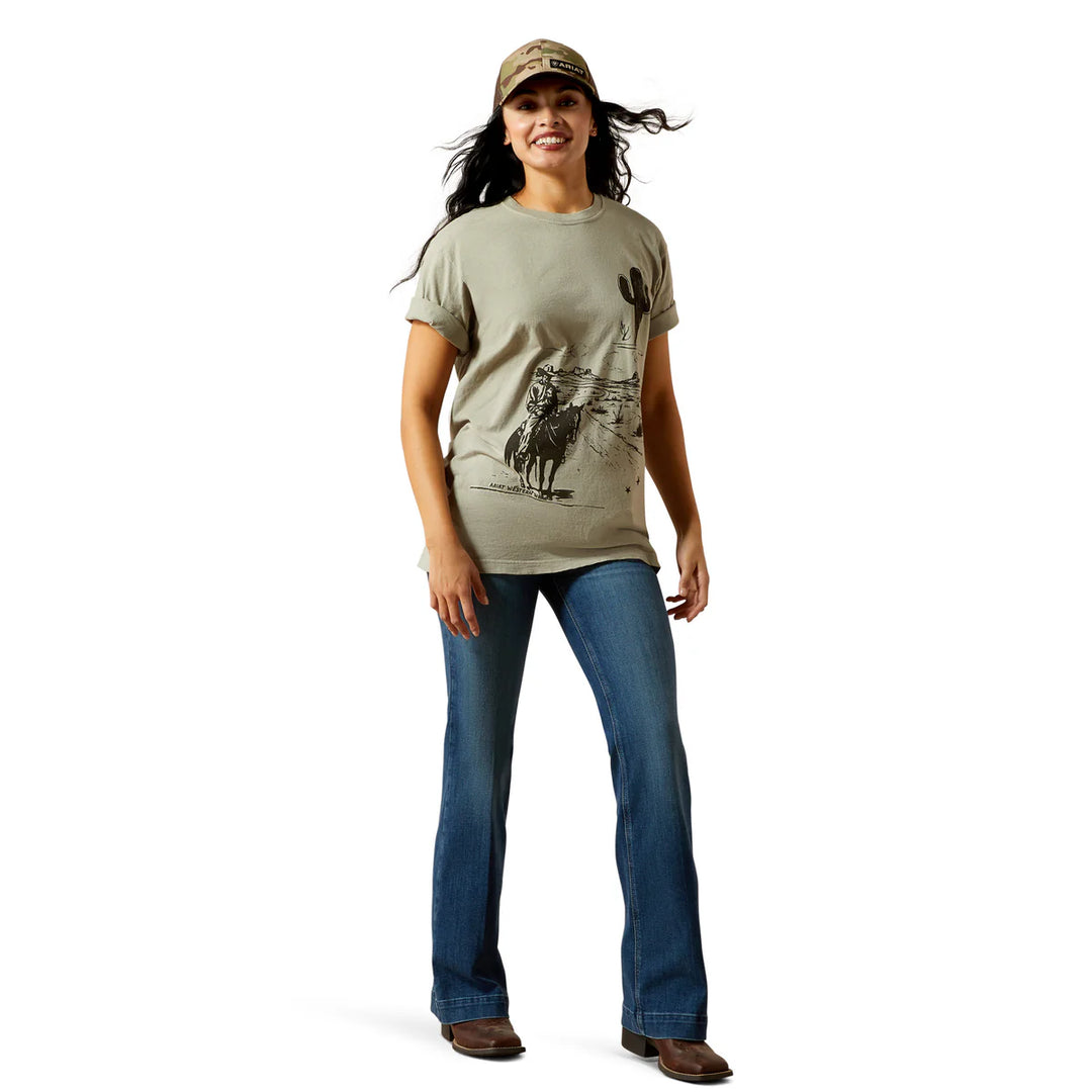 Ariat - Women's Vintage Camel Sketchy Cowboy T-Shirt