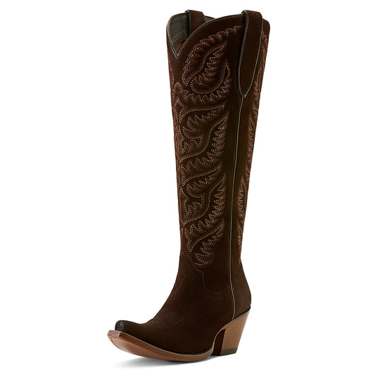 Ariat - Women's Laramie X Toe French Roast Suede