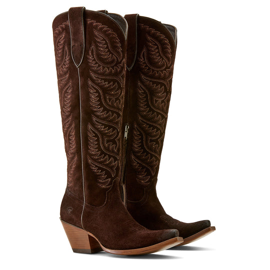 Ariat - Women's Laramie X Toe French Roast Suede