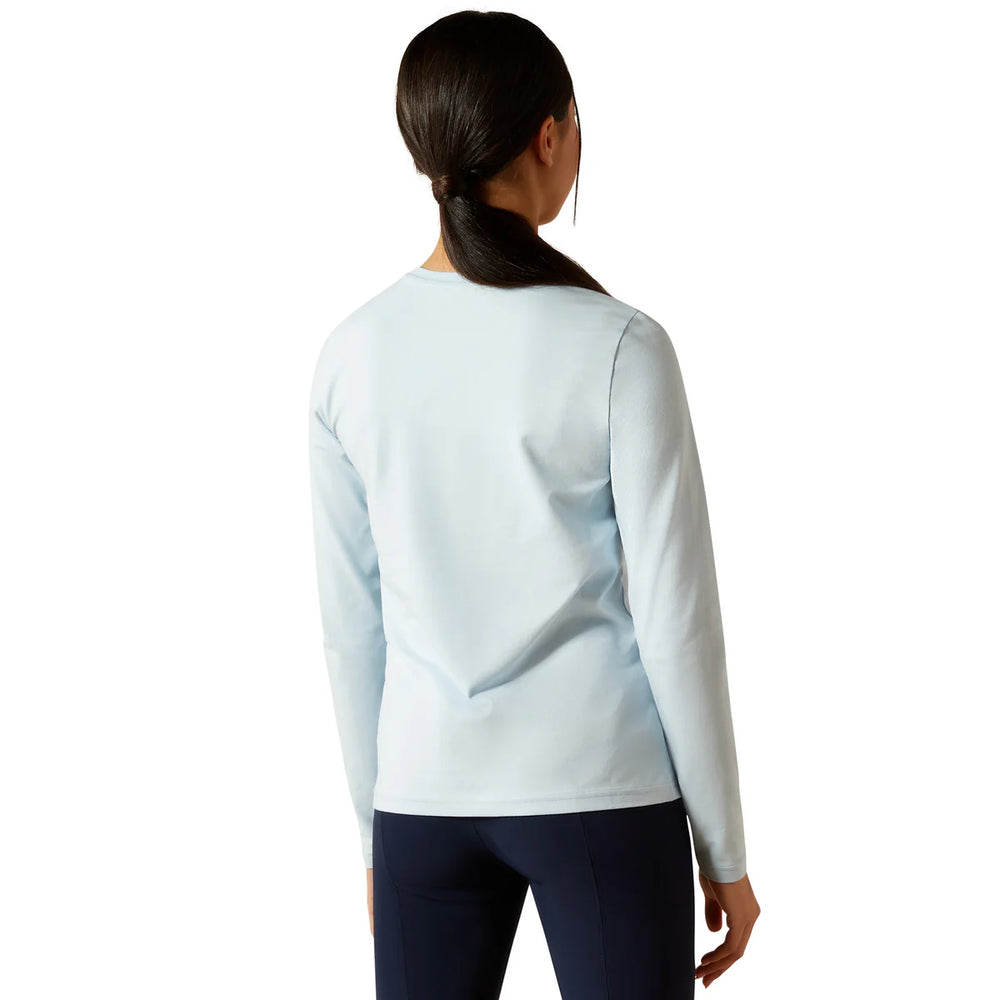 Ariat - Girls Happy LS T-Shirt Skywalk