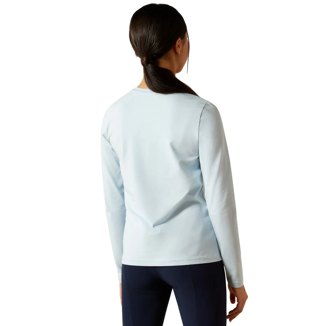 Ariat - Girls Happy LS T-Shirt Skywalk