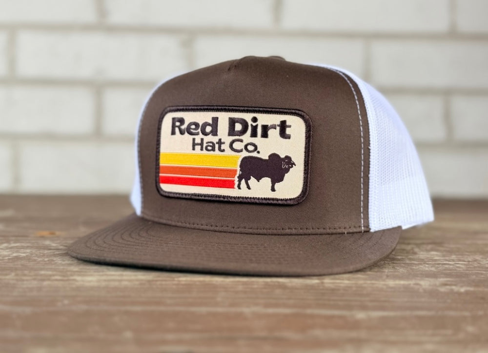 Red Dirt - Pancho Brown White Cap