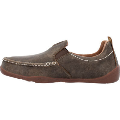 Georgia - Mens Cedar Falls Driving Mocs Brown