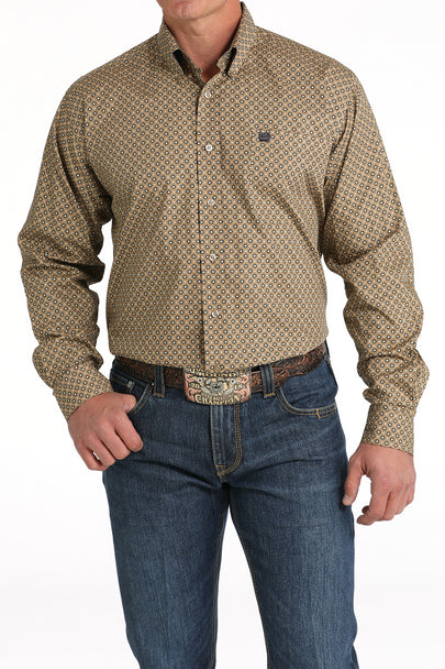 Cinch - Mens Taylor Tan Arena Shirt