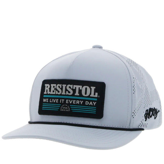 Resistol - Grey Snapback Trucker Cap OSFA
