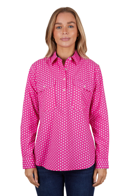 Hardslog - Womens Kelly L/S Work Shirt