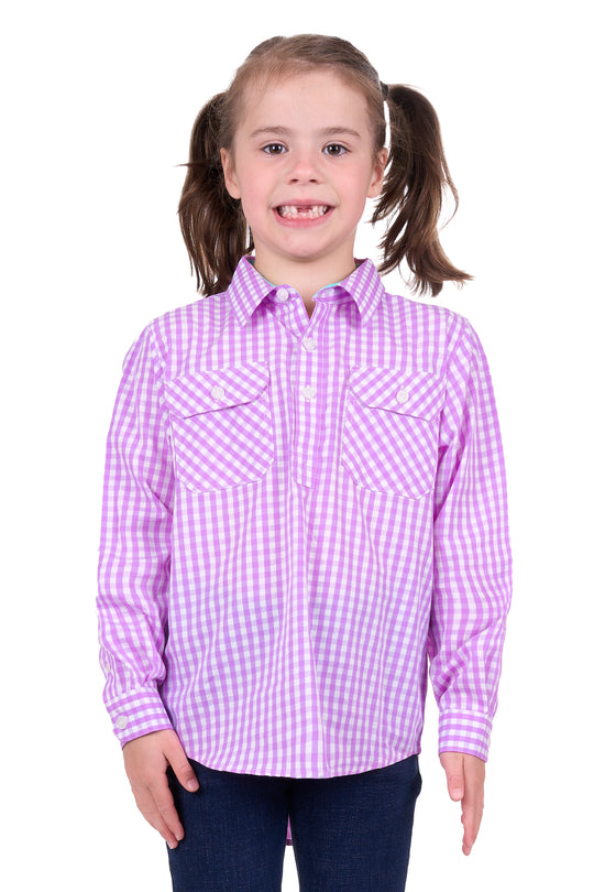 Hardslog - Girls Ayla L/S Work Shirt