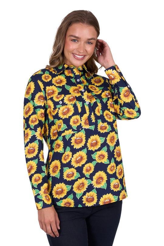 Hardslog - Womens Ally Sunflower Shirt