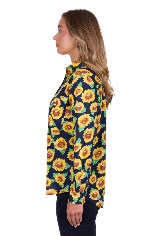 Hardslog - Womens Ally Sunflower Shirt