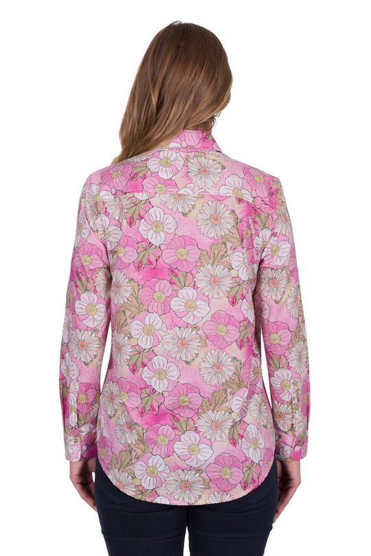 Hardslog - Womens Etta Pink Shirt
