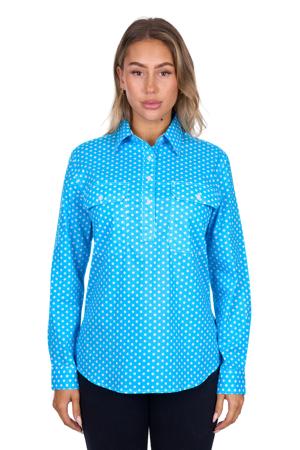 Hardslog - Womens Turquoise Sia Shirt