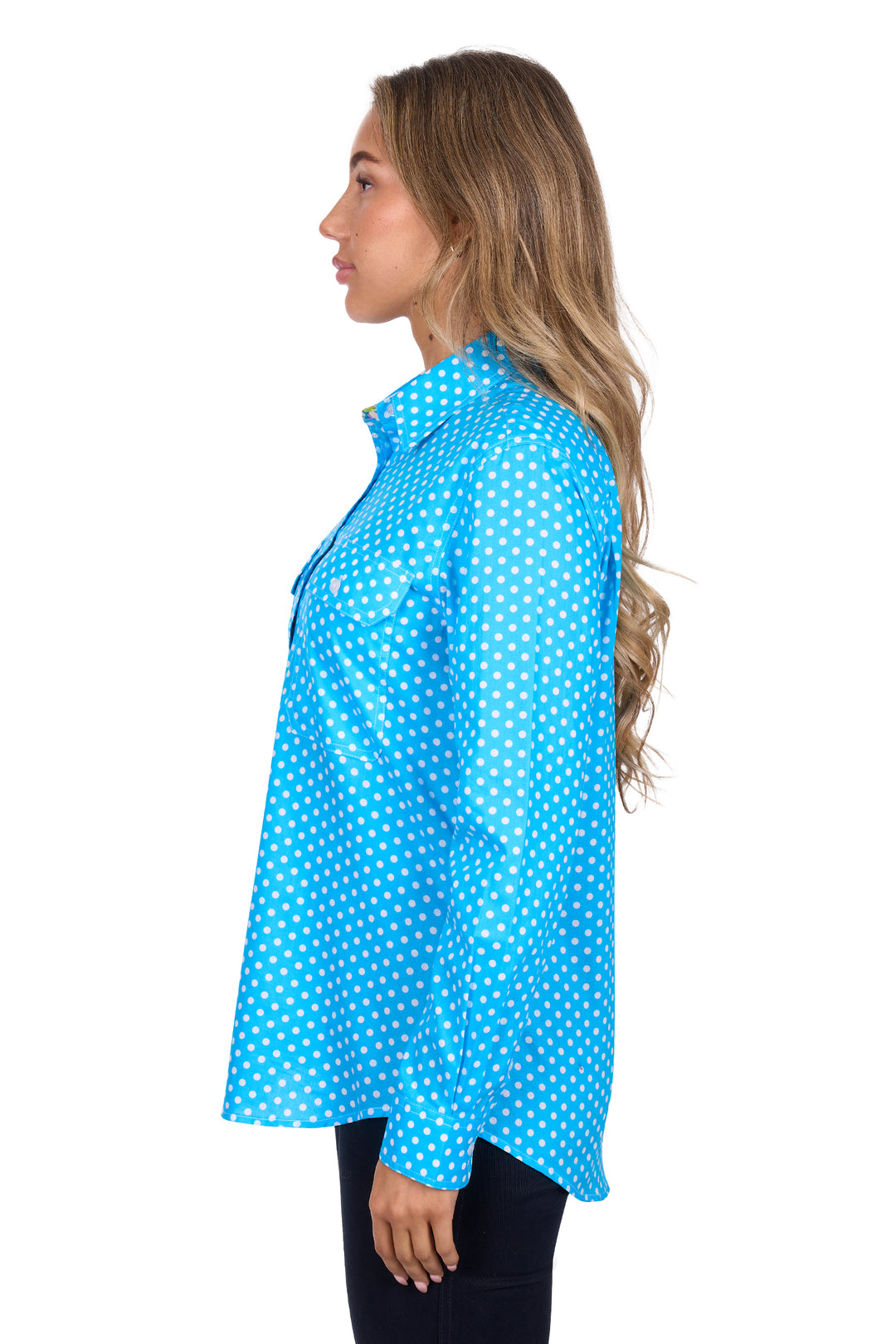 Hardslog - Womens Turquoise Sia Shirt