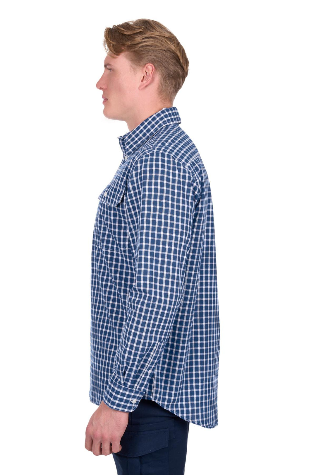 Hard Slog - Men's Alden 1/2 PLKT LS Shirt