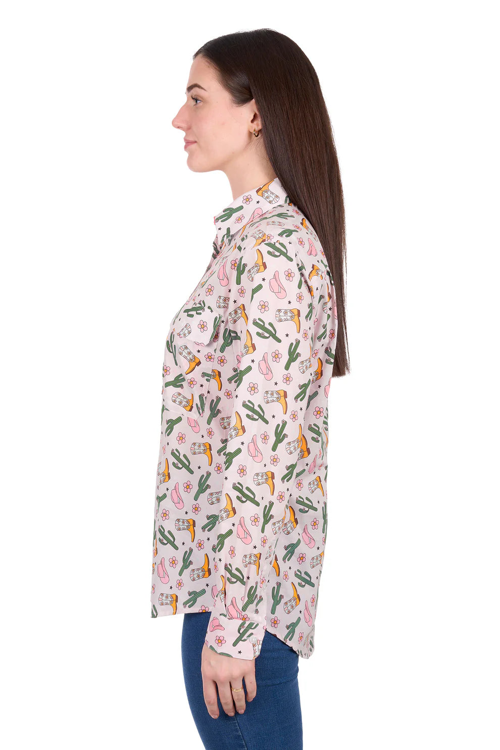 Hard Slog - Women's Cleo 1/2 PLTK LS Shirt