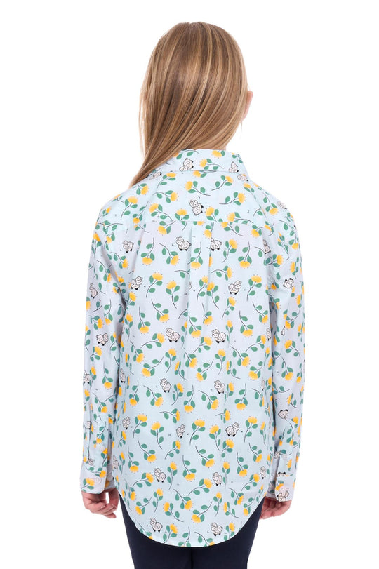 Hard Slog - Kid's Suzie 1/2 PLKT LS Shirt