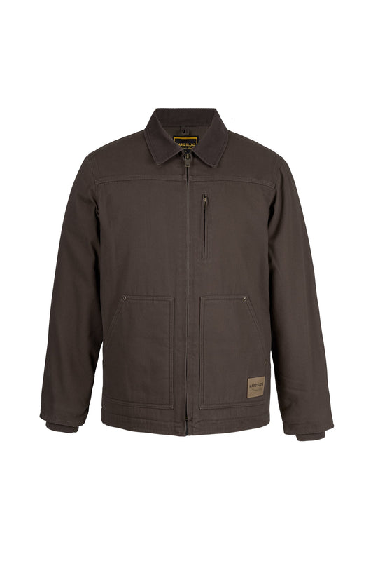 Hard Slog - Men's Canvas Jacket - Moss