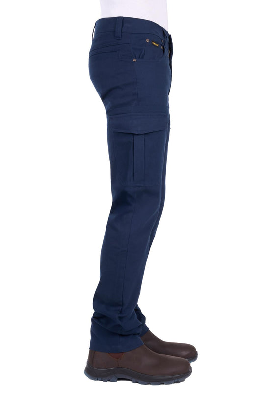 Hardslog - Mens Ben Navy Cargo Pants