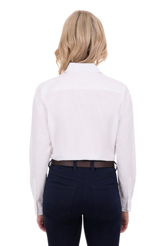 Hardslog - Womens Harper White Work Shirt