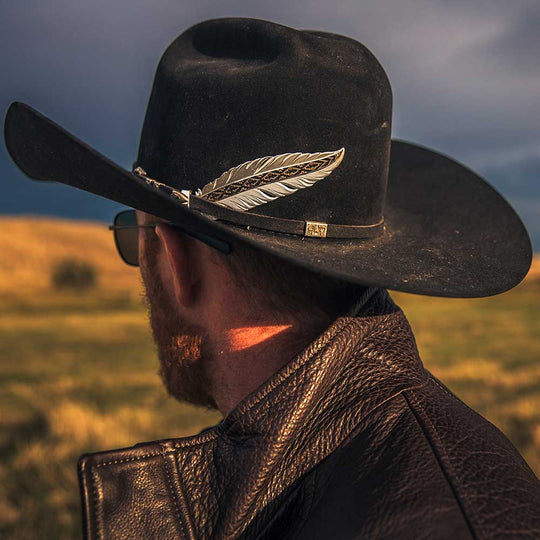 Montana Silversmith - Trust and Honor Hat Feather