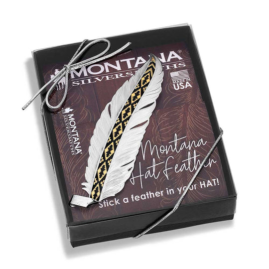 Montana Silversmith - Trust and Honor Hat Feather