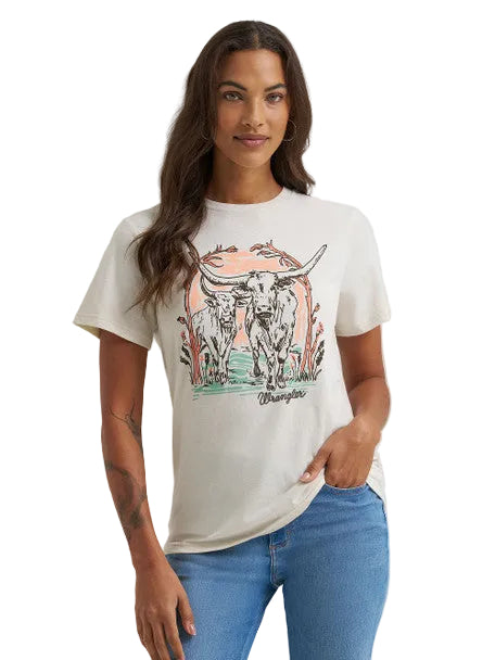Wrangler - Womens Longhorn Lover Tee