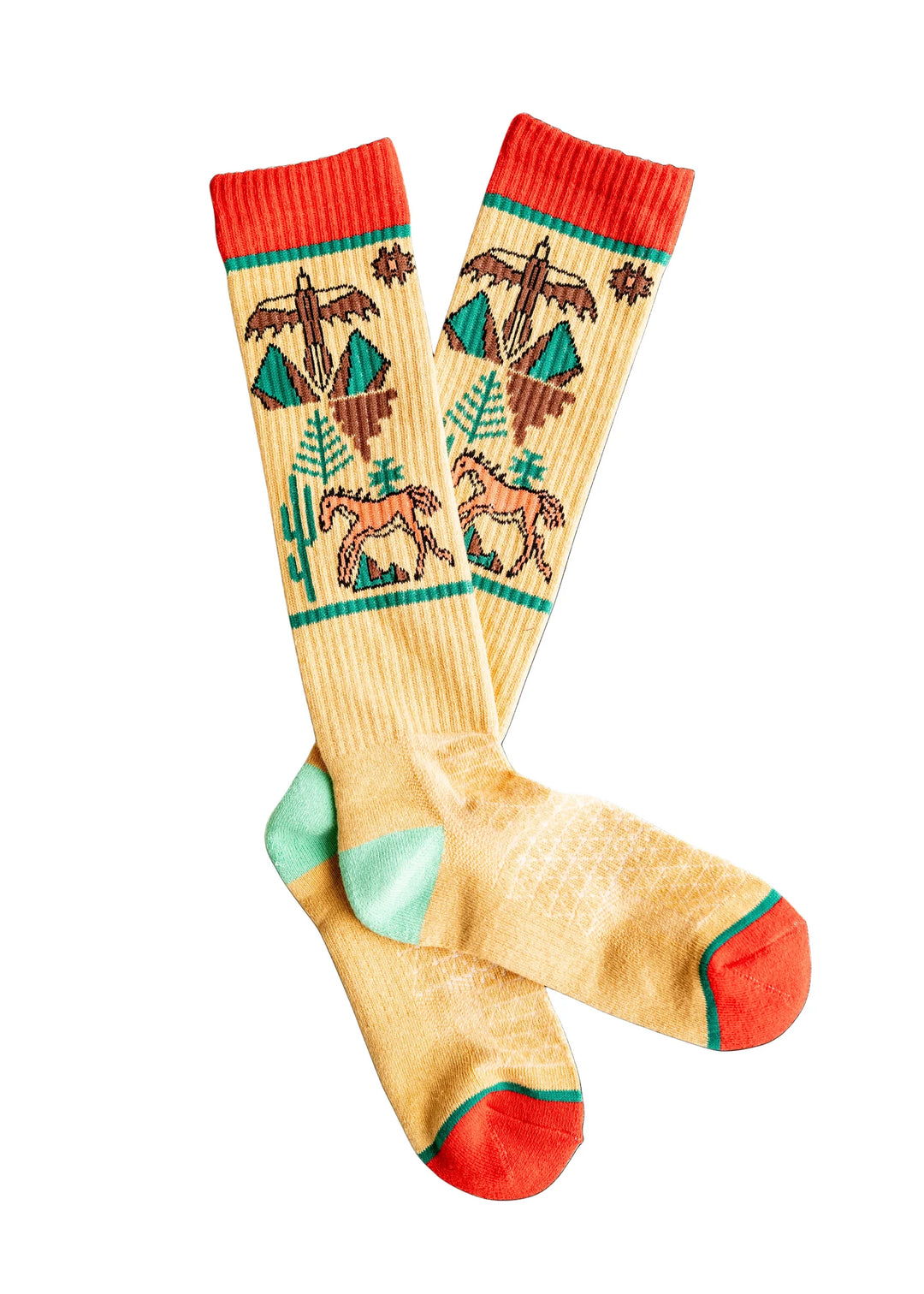 Lucky Chuck -LC Bad Cowgirl Co Ranch Runners Performance Socks
