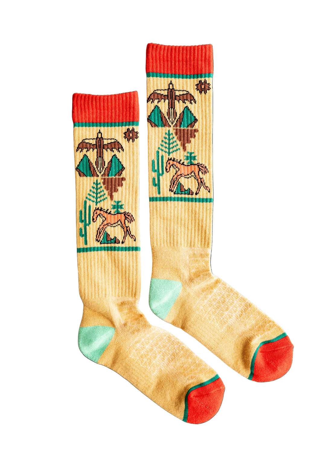 Lucky Chuck -LC Bad Cowgirl Co Ranch Runners Performance Socks