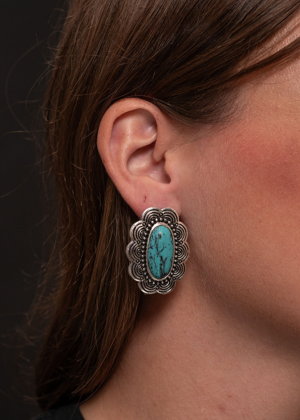 West & Co - Turquoise Lisa Earrings
