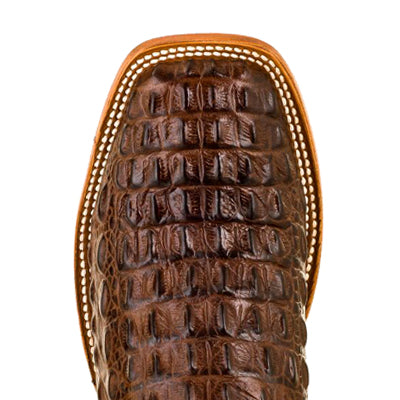 Horse Power - Mens Choc Nile Croc Print Boots