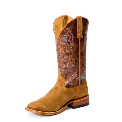 Horse Power - Mens Camel Growler Roughout Boots