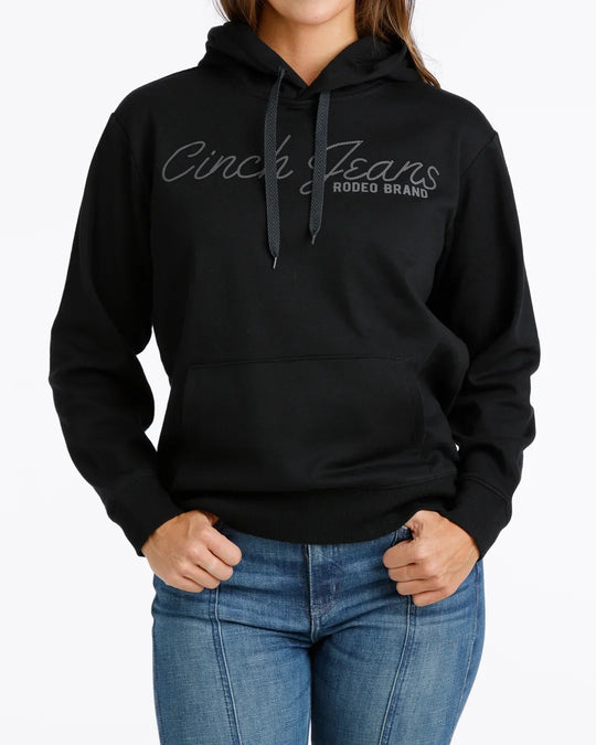 Cinch - Womens Black Classic Logo Pullover