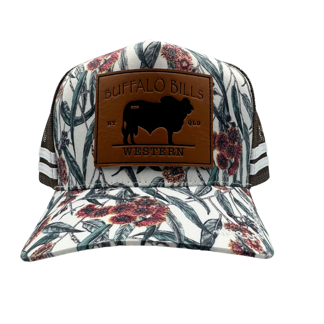 BBWS - Gum Nut Brahman Leather Patch Trucker Cap