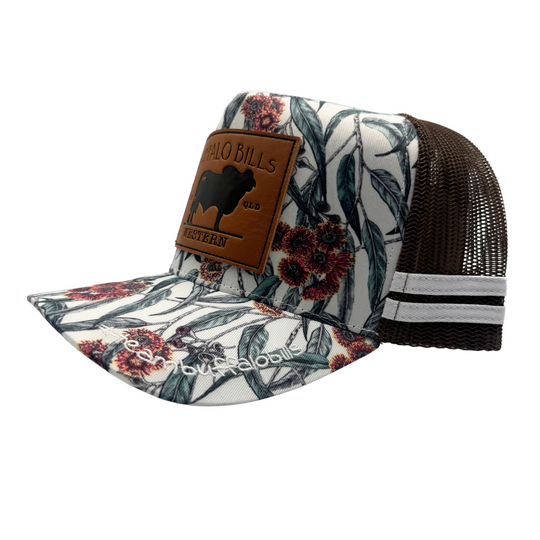 BBWS - Gum Nut Brahman Leather Patch Trucker Cap