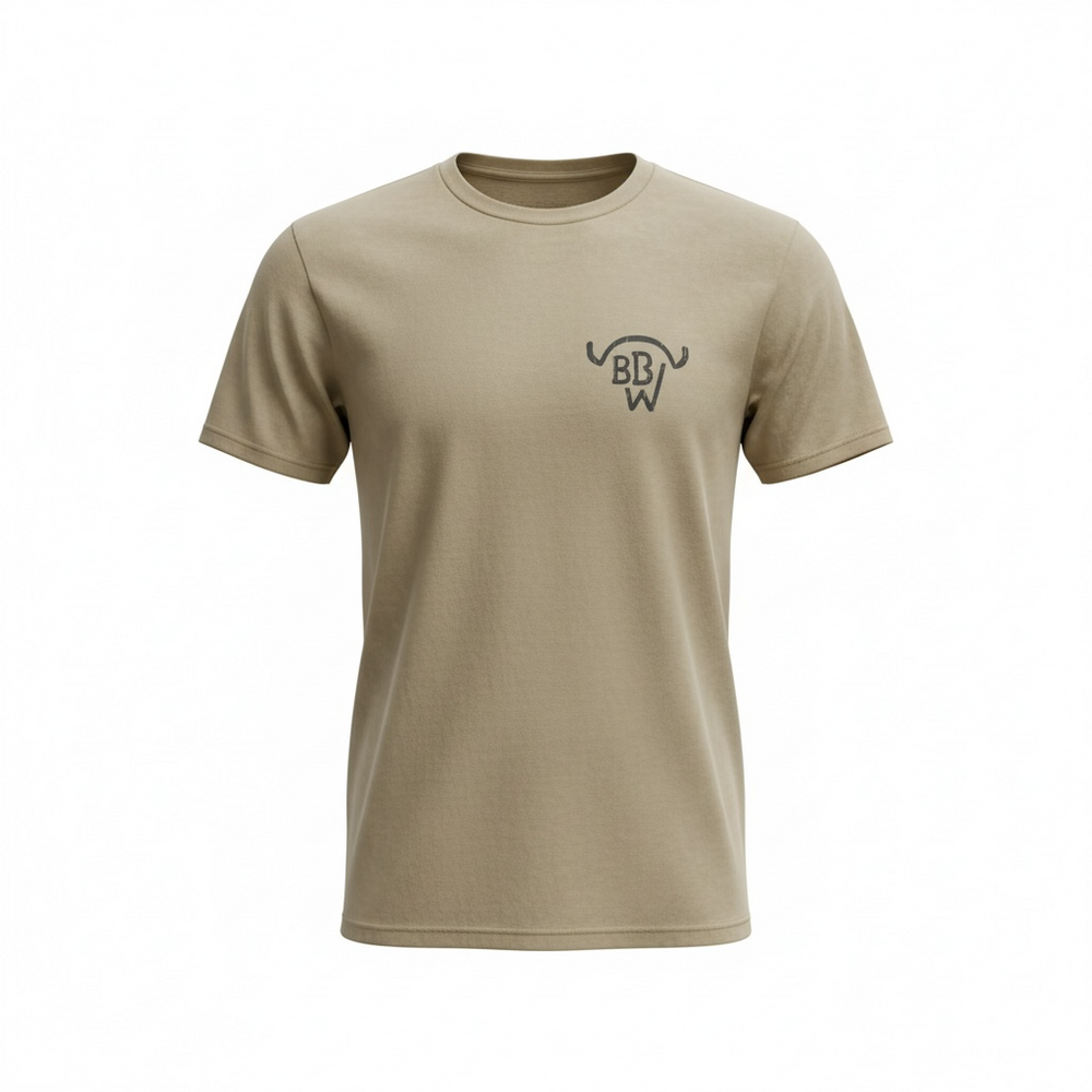 BBWS - Mens Sand Rank As Hell Bronc Tee