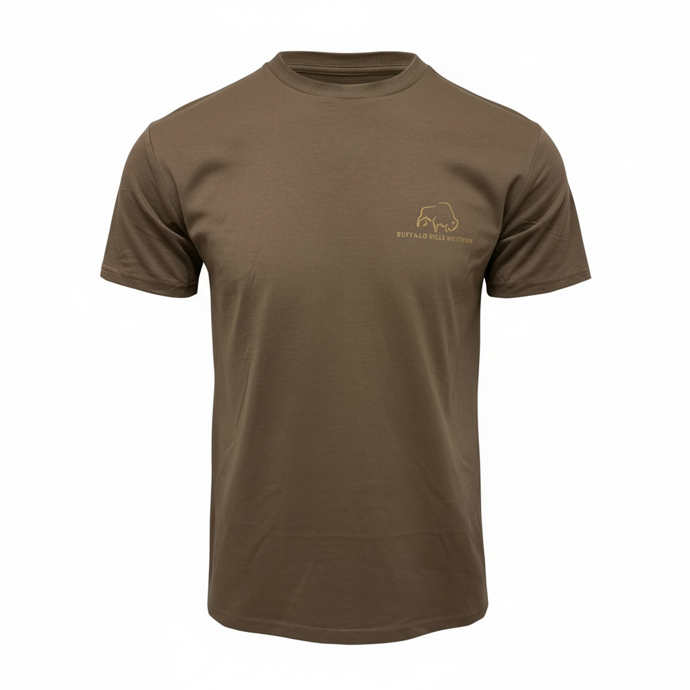 BBWS - Mens Walnut Scrub Bull Tee