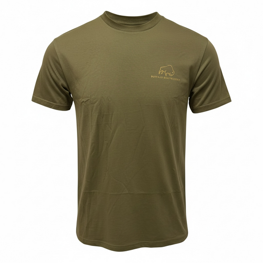 BBWS - Mens Army Scrub Bull Tee