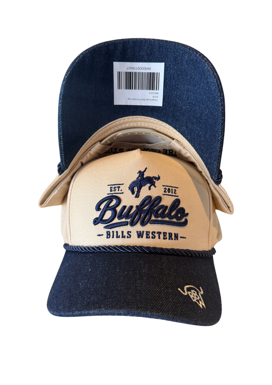 BBWS - Vintage Denim Bucker Full Fabric Cap